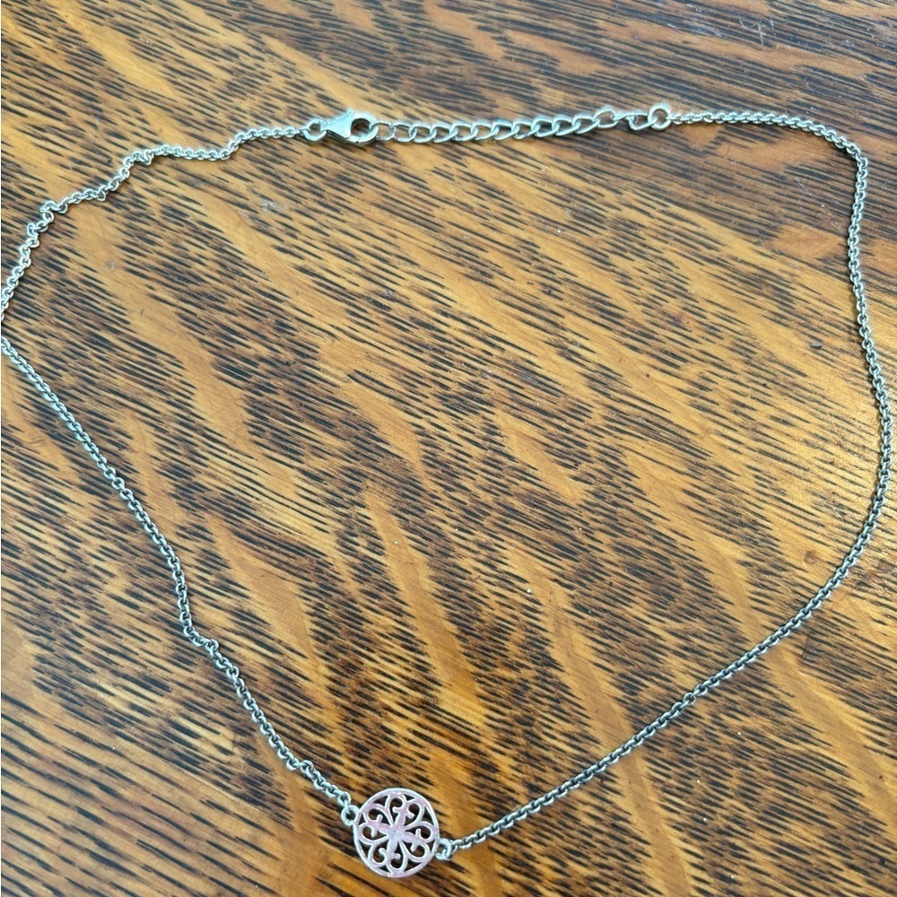 Elegant 925 Silver Pendant Necklace - Picture 3 of 7